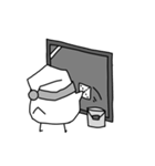 帽子をかぶったどっかのひよこ（個別スタンプ：11）