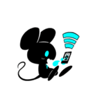 Shadow mouse light up！2（個別スタンプ：19）