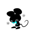 Shadow mouse light up！2（個別スタンプ：31）