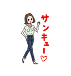 野宮真貴のごめんね＆ありがとうスタンプ（個別スタンプ：1）