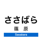 東部丘陵線・愛知環状線の駅名スタンプ（個別スタンプ：26）