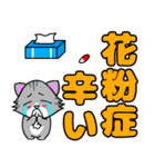 ちょっと目つきの悪い猫3⭐でか文字（個別スタンプ：35）