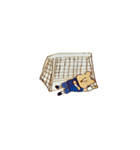 フットサルくまくんの頑張るスタンプ（個別スタンプ：11）