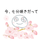 【お花見専用スタンプ】毎年使えます！（個別スタンプ：17）