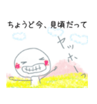 【お花見専用スタンプ】毎年使えます！（個別スタンプ：19）