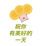 【BIG・中文】トン野さん-お花に囲まれて-（個別スタンプ：13）