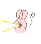 うさぎのような毛玉うさぎ（個別スタンプ：6）