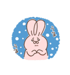 うさぎのような毛玉うさぎ（個別スタンプ：9）