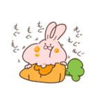 うさぎのような毛玉うさぎ（個別スタンプ：16）