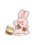 うさぎのような毛玉うさぎ（個別スタンプ：17）
