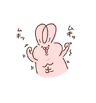 うさぎのような毛玉うさぎ（個別スタンプ：19）