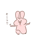 うさぎのような毛玉うさぎ（個別スタンプ：27）