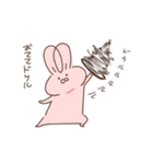 うさぎのような毛玉うさぎ（個別スタンプ：31）