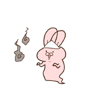 うさぎのような毛玉うさぎ（個別スタンプ：37）