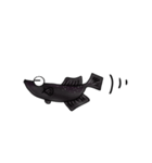 メダカ ブラックダイヤ光体型（個別スタンプ：27）