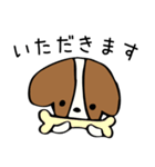 キャバリアだけどボブヘア（個別スタンプ：32）
