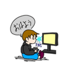 ゲーム大好きのスタンプ（個別スタンプ：5）