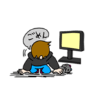 ゲーム大好きのスタンプ（個別スタンプ：9）