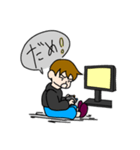 ゲーム大好きのスタンプ（個別スタンプ：12）