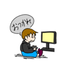ゲーム大好きのスタンプ（個別スタンプ：14）