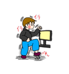 ゲーム大好きのスタンプ（個別スタンプ：15）