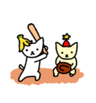 猫と野球と関西弁（個別スタンプ：38）