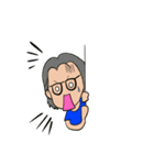 ゆかりん手書き なおちゃんグレーヘア2（個別スタンプ：3）