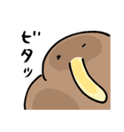 はしゃぐゆるいキーウィ 文字入り（個別スタンプ：30）