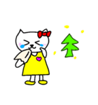 ねこのにゃすてーらちゃんの日常5（個別スタンプ：1）