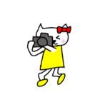 ねこのにゃすてーらちゃんの日常5（個別スタンプ：3）