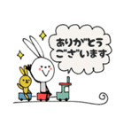 mottoのvうさぎ♡敬語（個別スタンプ：9）