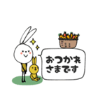 mottoのvうさぎ♡敬語（個別スタンプ：13）