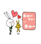 mottoのvうさぎ♡敬語（個別スタンプ：20）