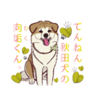 てんねん秋田犬の向垢くん。（個別スタンプ：20）