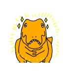 誰にでも送れるティラノサウルス（個別スタンプ：5）