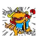 誰にでも送れるティラノサウルス（個別スタンプ：40）