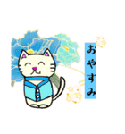 花と妖精にゃんにゃん（個別スタンプ：4）