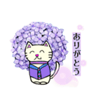 花と妖精にゃんにゃん（個別スタンプ：6）