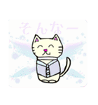 花と妖精にゃんにゃん（個別スタンプ：9）