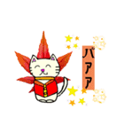 花と妖精にゃんにゃん（個別スタンプ：12）