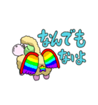 はねひつじのスタンプ（個別スタンプ：25）