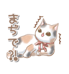 春のお花とねこスタンプ（個別スタンプ：9）