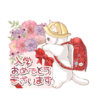 春のお花とねこスタンプ（個別スタンプ：26）