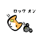 デカ文字挨拶♪ねこ色々時々ネズミ（個別スタンプ：40）