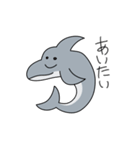 イルカのやつ（個別スタンプ：6）