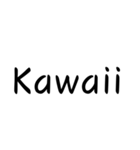 外国人が好きそうな漢字、言葉（個別スタンプ：22）