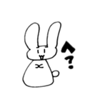 日常生活 兎ちゃん（個別スタンプ：8）