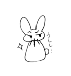 日常生活 兎ちゃん（個別スタンプ：13）