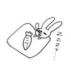 日常生活 兎ちゃん（個別スタンプ：17）