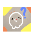 丸っこいアザラシさん（個別スタンプ：3）
